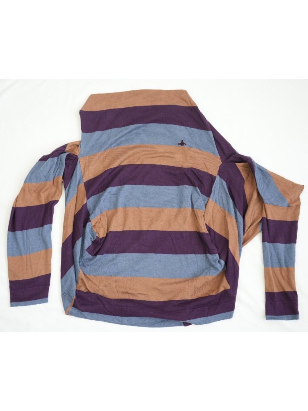 Vivienne Westwood Red Label Striped Knit Asymmetric Top Size 2